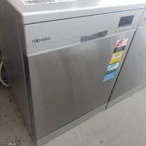 EX DISPLAY TECHNIKA TSDW14GG S/STEEL DISHWASHER WITH 14 PLACE SETTINGS WITH 3 MONTH WARRANTY
