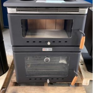 SCANDIA FUSION KAF50 WOOD FIRED OVEN WITH JAPANESE FIREPROOF GLASS BAKERS OVEN INDOOR OR OUTDOOR RRP$2899 SOLD AS IS SCRATCH & DENT STOCK