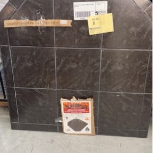 EX DISPLAY TILE HEARTH 1050MM X 1050MM SOLD AS IS