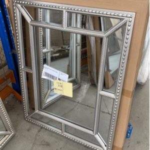 NEW BEAD MIRROR M875 1065MM X 880MM APPROX SIZE