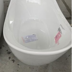 BRAND NEW CLAREMONT ACRYLIC FREESTANDING BATH TUB 1700MM X 720MM X 750MM CURVED PROFILE