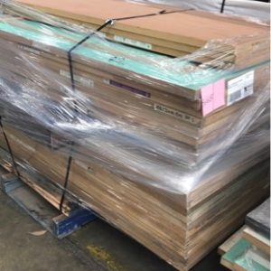 PALLET OF APPROX 22 ASST'D DOORS IN VARIOUS STLYES & SIZES