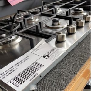 EX DISPLAY FRANKE 900MM GAS COOKTOP MODEL FRG905S1 5 BURNERS WITH 3 MONTH WARRANTY