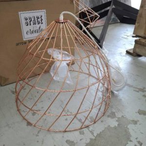 EX HIRE MEDIUM ROSE GOLD ARROW LIGHT FITTING SOLD AS IS
