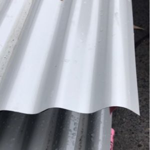 PACK OF 9 VARIOUS SHEETS OF MONUMENT CORRIGATED ROOFING - PACK 5