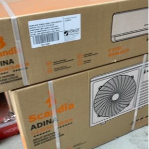 BRAND NEW SCANDIA ADINA 2.5KW INVERTER REVERSE CYCLE SPLIT SYSTEM AIR CONDITIONER WIFI ENABLED WITH WIFI APP FOR SMARTPHONE 5.5 STAR ENERGY RATING LOW INDOOR NOISE LEVEL WITH 12 MONTH WARRANTY