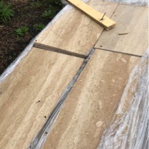 SMALL PALLET OF STONE TILES