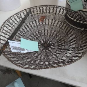 EX HIRE FURNITURE - WIRE BASKET SOLD AS IS