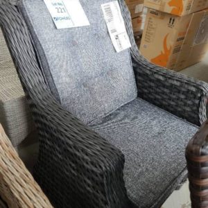 EX SHOWROOM CLUB SOFA CHAIR SOLD AS IS