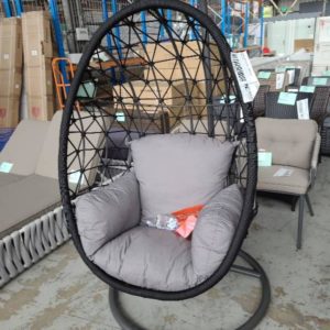 EX SHOWROOM DESIGNER EGG CHAIR SOLD AS IS