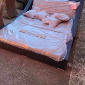 BRAND NEW RATTAN STEEL DAY BED SYDAY1SRFA6295
