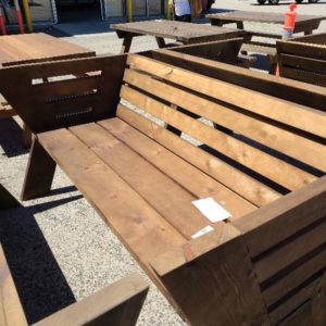 PRE OILED PINE HEAVY DUTY TIMBER LARGE DAYBED **EXTREMELY HEAVY**