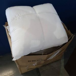 BOX OF EX DISPLAY PILLOWS SOLD AS IS