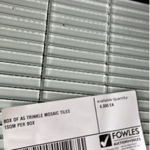BOX OF A5 TRINKLE MOSAIC TILES 1SQM PER BOX