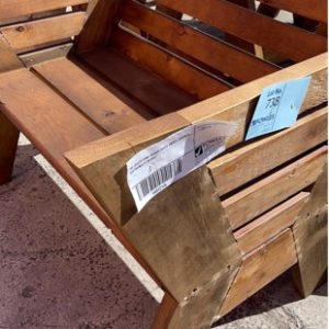 PRE OILED PINE HEAVY DUTY SMALL DAYBED *EXTREMELY HEAVY*