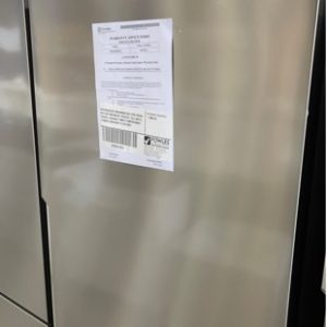 WESTINGHOUSE WBE4500SB 453 LITRE FRIDGE WITH BOTTOM MOUNT FREEZER FULL WIDTH CRIPSER LOCKABLE FAMILY COMPARTMENT 12 MONTH WARRANTY B 95178927