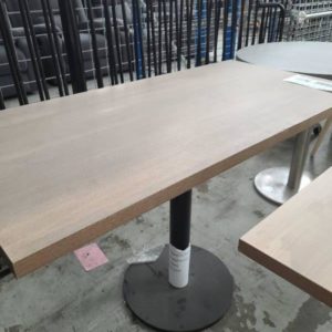 COMMERCIAL FURNITURE - SMALL TABLE SOLD AS IS