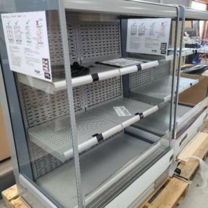 BRAND NEW VISAIR REFRIGERATED OPEN FOOD AND DRINK CABINET RRP$4500
