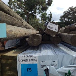 MISC PACK OF TREATED PINE POLES IN VARIOUS SIZES & LENGTHS