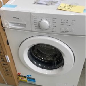 NEW GERMANIA 6KG FRONT LOAD WASHING MACHINE WITH 12 MONTH WARRANTY