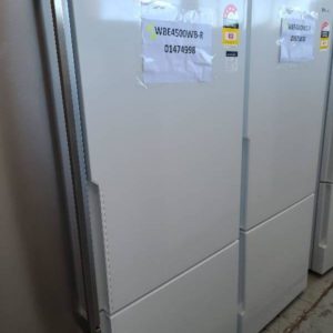 WESTINGHOUSE WBE4500WB 453 LITRE FRIDGE WHITE WITH BOTTOM MOUNT FREEZER WITH 12 MONTH WARRANTY B 01570488