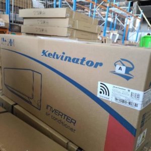 KELVINATOR KSD35HWJ 3.5KW SPLIT SYSTEM REVERSE CYCLE AIR CONDITIONER WIFI CONNECTIVITY INVERTER COMPRESSOR 12 SPEEDS CONCEALED DIMMABLE DISPLAY WITH 12 MONTH WARRANTY A 03600672