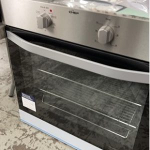 CHEF CVE612SA 600MM ELECTRIC OVEN WITH 12 MONTH WARRANTY B 03991682
