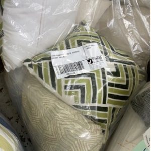EX HIRE FURNITURE - BAG OF ASSORTED CUSHIONS SOLD AS IS