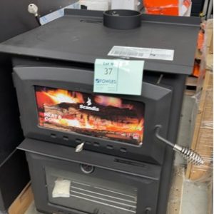 SCANDIA HEAT & COOK WOOD FIRED OVEN & HEATER SCX501 LARGE BAKING OVEN & COOK TOP AREA REMOVEABLE HOT PLATES (OPEN FLAME BURNER) RRP$2000 SOLD AS IS SCRATCH & DENT STOCK SCX501-1-19-0163