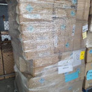 PALLET OF PLASTIC ORGANIZERS VARIOUS STYLES SOLD AS IS