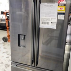 ELECTROLUX EHE5267BC DARK STAINLESS STEEL FRENCH DOOR FRIDGE WITH ICE & WATER 796MM WIDE FLEXIBLE STORAGE WITH DOOR ALARM WITH 12 MONTH WARRANTY A 04978784