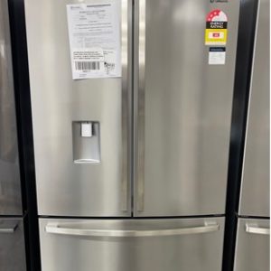 WESTINGHOUSE WHE6060SB 600 LITRE FRENCH DOOR FRIDGE WITH ICE & WATER LED DISPLAY HUMIDITY CONTROLLED CRISPER WITH 12 MONTH WARRANTY A 05271154