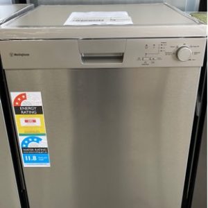 WESTINGHOUSE WSF6602XA 600MM S/STEEL DISHWASHER WITH 12 MONTH WARRANTY A 02500551