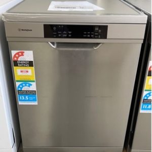 WESTINGHOUSE WSF6606XA 600MM S/STEEL DISHWASHER WITH 12 MONTH WARRANTY A 04400590