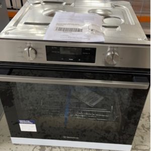 WESTINGHOUSE WVE615SC 600MM ELECTRIC OVEN WITH 12 MONTH WARRANTY A 10650790