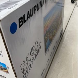 BLAUPUNKT 23.6 INCH LED TV WITH INBUILT DVD PLAYER WITH 3 MONTH WARRANTY
