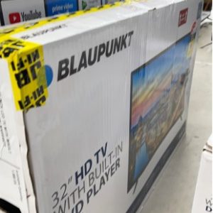 BLAUPUNKT 32 INCH LED TV WITH INBUILT DVD PLAYER WITH 3 MONTH WARRANTY