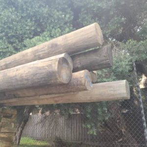 MIXED PACK OF T/PINE POLES- 125-150MM-4/4.8 100-125MM-4/6.0