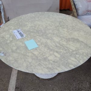 EX-HIRE MARBLE LOOK ROUND TABLE