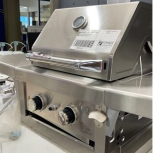 NEW GASMATE 2 BURNER BBQ BQ1084 WITHOUT STAND BBQ ONLY WITH 3 MONTH WARRANTY