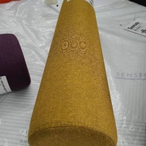 EX-HIRE GOLD BOLSTER CUSHION SOLD AS IS