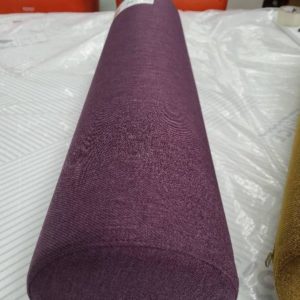 EX-HIRE PURPLE BOLSTER CUSHION SOLD AS IS