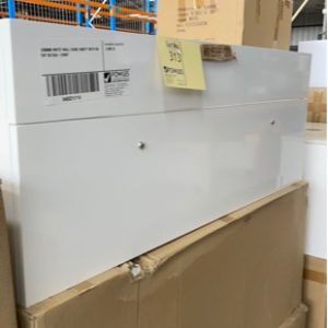 1200MM WHITE WALL HUNG VANITY WITH NO TOP BS1538-120WT