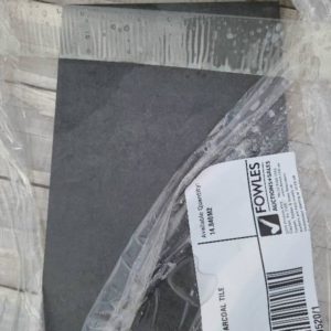 PALLET OF FA0001 CHARCOAL TILE 220MM X 440MM