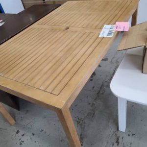 TIMBER OUTDOOR TABLE ONLY