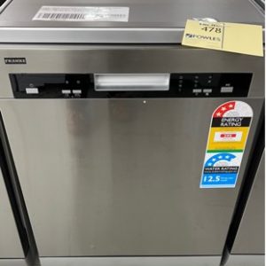 FRANKE URBAN FREESTANDING DISHWASHER 600MM STAINLESS STEEL 14 PLACE SETTING FCDW60FS RRP$999 WITH 3 MONTHS WARRANTY