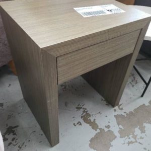 EX HIRE - LAMINATE BEDSIDE SOLD AS IS