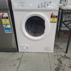 EX DISPLAY EUROMAID DE6KG VENTED DRYER WITH 3 MONTH WARRANTY