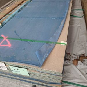 SHEETS OF PARTICLEBOARD FLOORING