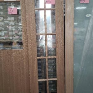 2340X620 10 LITE CLEAR GLAZED COLONIAL DOOR